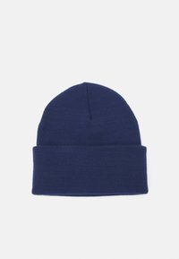 Nike Sportswear PEAK BEANIE UNISEX - Pletena kapa - midnight navy/white