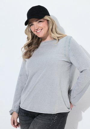 Ulla Popken, CORDUROY PEAKED CAP, ADJUSTABLE - Cap - black