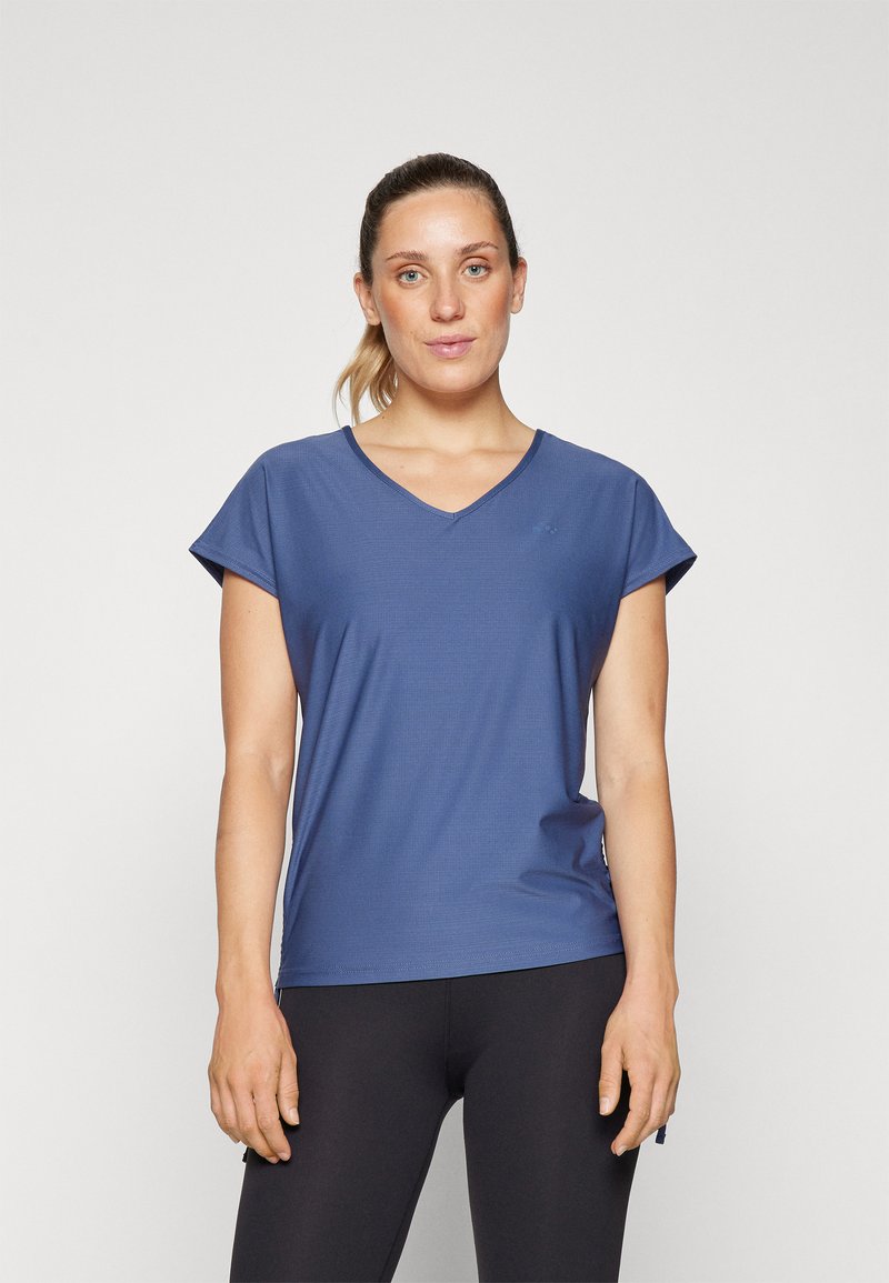 ONLY Play ONPAUB SMILA BAT LOOSE TOP - Sportovní tričko - vintage indigo