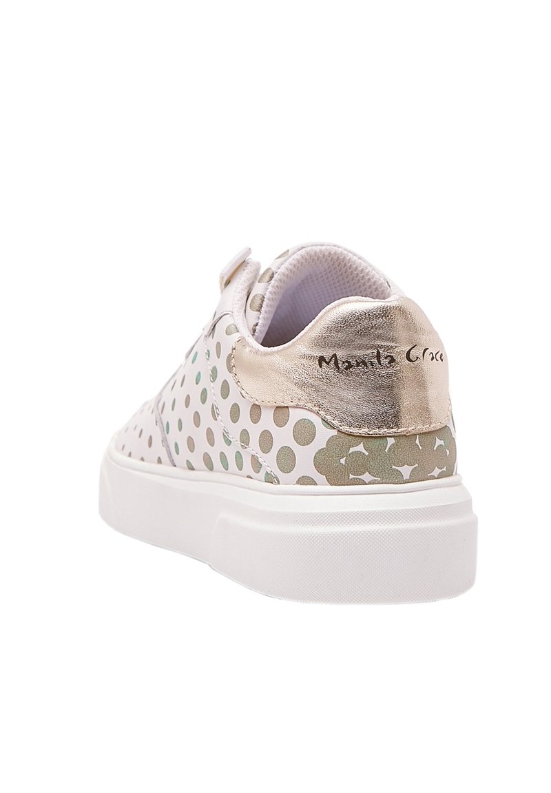 Damen Sneaker low | Manila Grace Sneaker low bianco/oro/weiß - QN23159 Damen Sneaker low | Manila Grace Sneaker low bianco/oro/weiß - QN23159