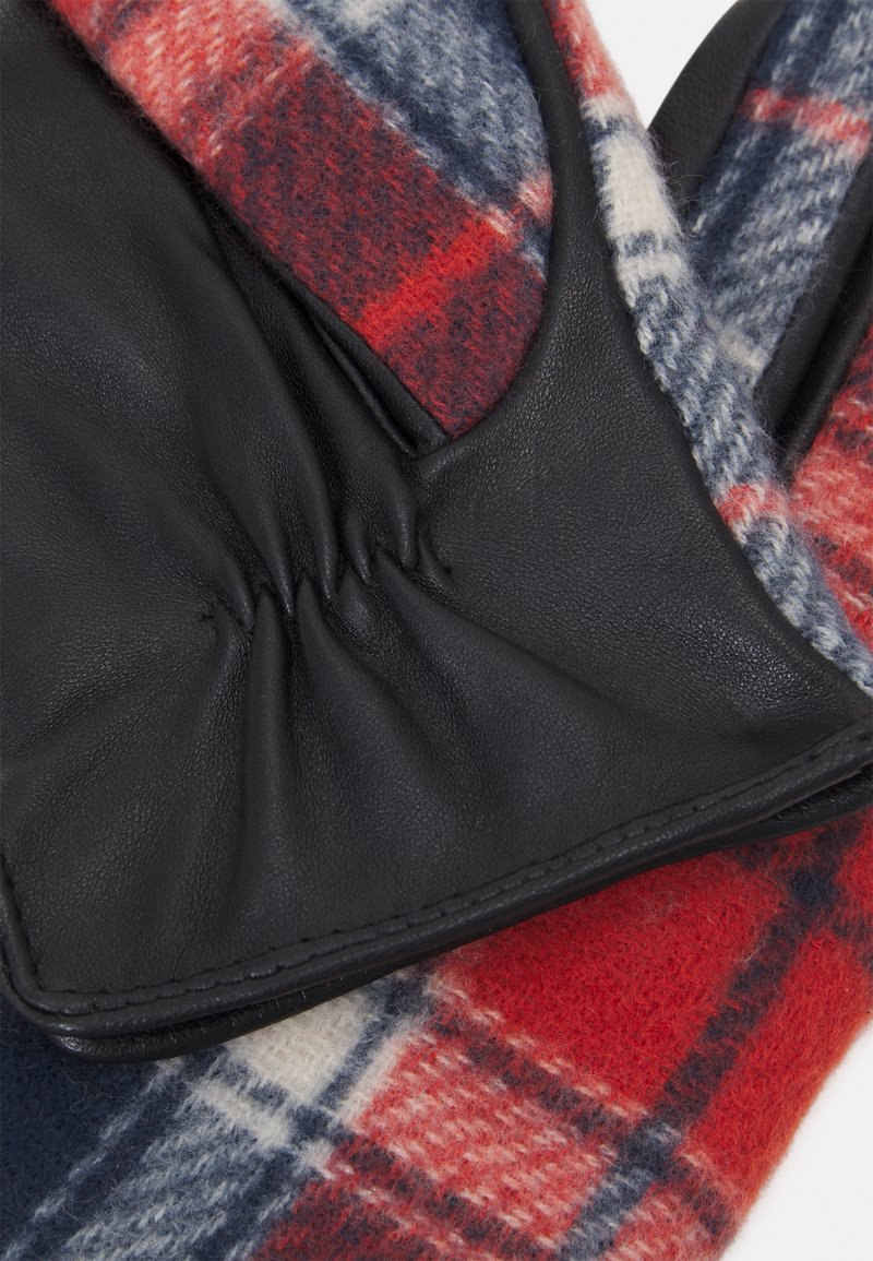 Desigual GLOVE CHECK - Guantes black/negro