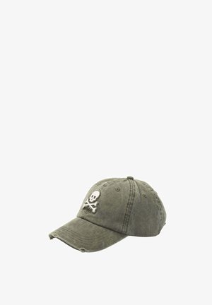 Scalpers, SCALPERS SCVINTAGE CAPO CAP - Gorra - dark khaki