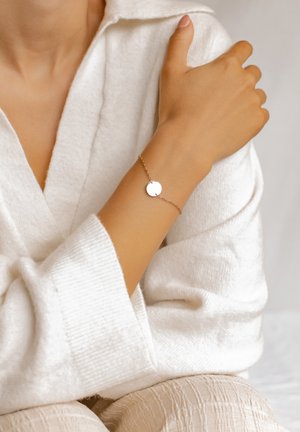 SIMPLE CIRCLE - Bracelet - rosegoldfarben