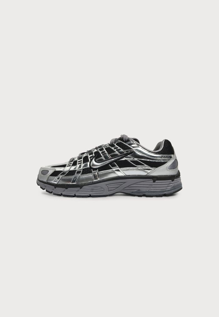 Nike P-6000 - Trainers - black/metallic silver- coloured/pencil point