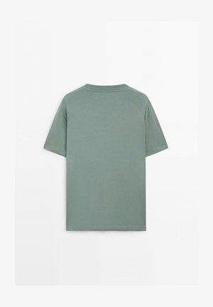 Massimo Dutti, T-shirt basique - blue-grey
