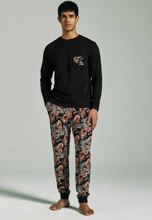 REGULAR FIT - MUSEE DART DRAGON SET - Pidžamas - black