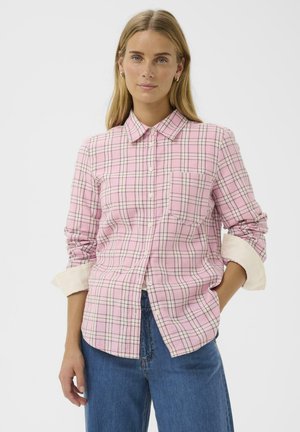 YANA - Skjortebluser - pink check