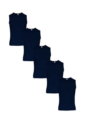 BASIC MAX 5ER PACK - Undershirt - dark blue