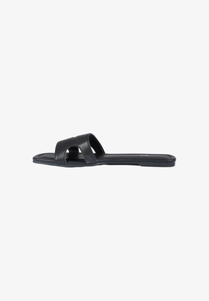 Marc Ellis, BACKLESS SLIPPER - Ciabattine - black