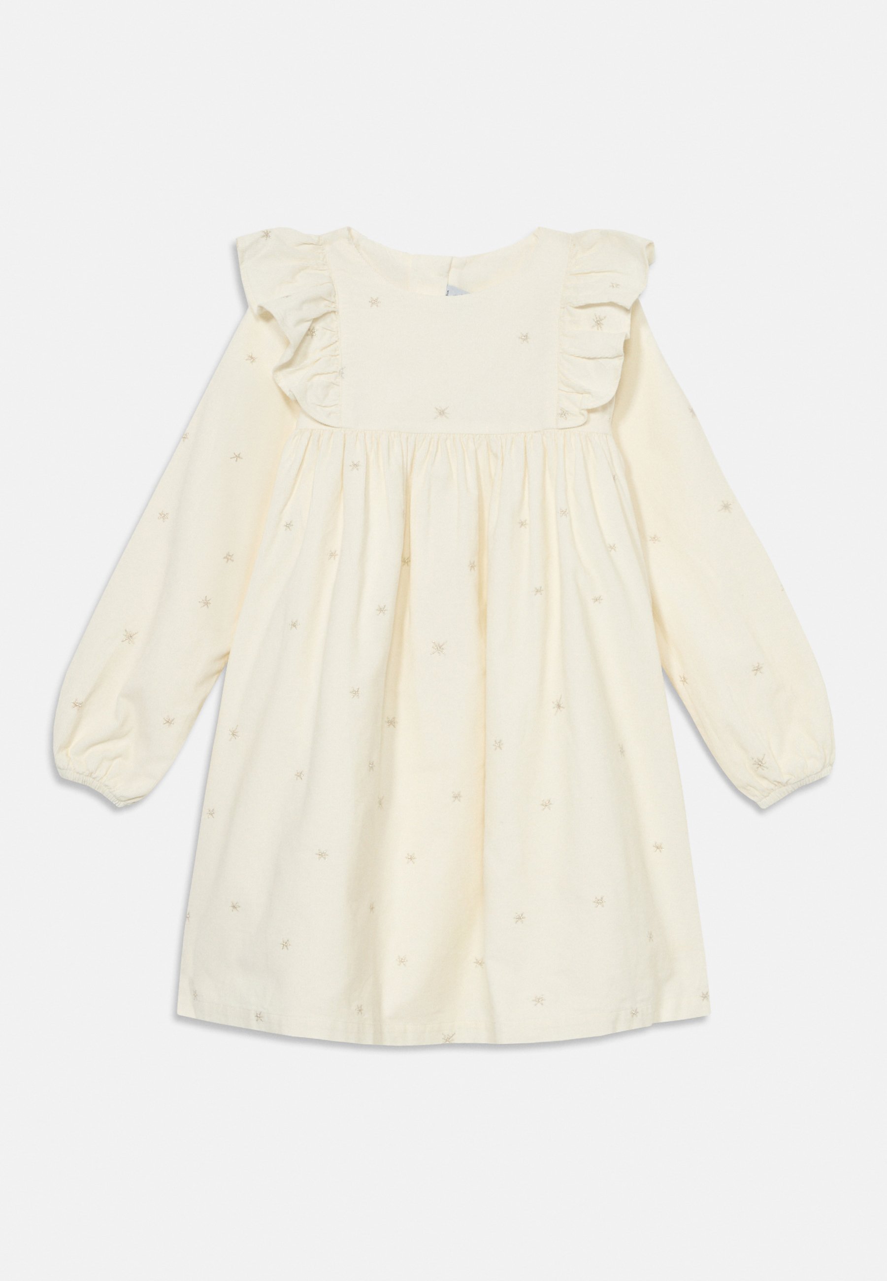 Petit Bateau ROBE COTELE Day dress milk/argent-coloured/white