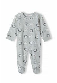 MINOTI BABY SLEEPSUITS 4 PACK - Rāpulis - stone cream grey