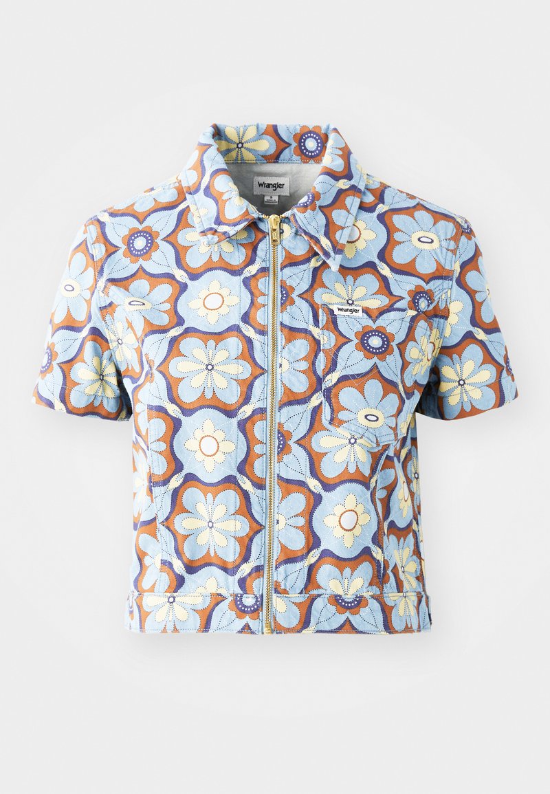 Wrangler Spijkerjas blauw denim/bluedenim