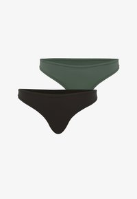 Sélectionné, noir kaki fumé