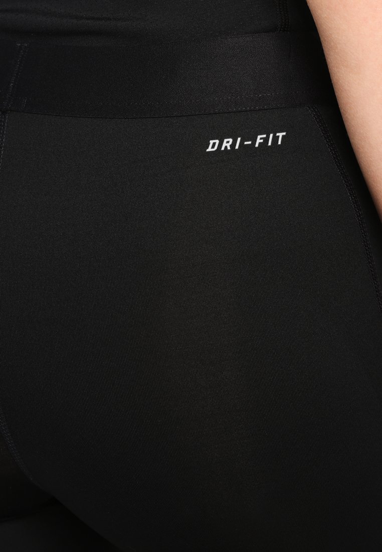 Nike Performance PRO DRY - 3/4 Sporthose - black/white/schwarz - Zalando.de