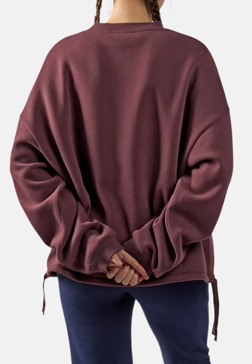 Reebok ELEVATED ATHLETIC MOCK NECK FLEECE SWEAT-BROWN. - Sweatshirt - dark cocoa — foto 2