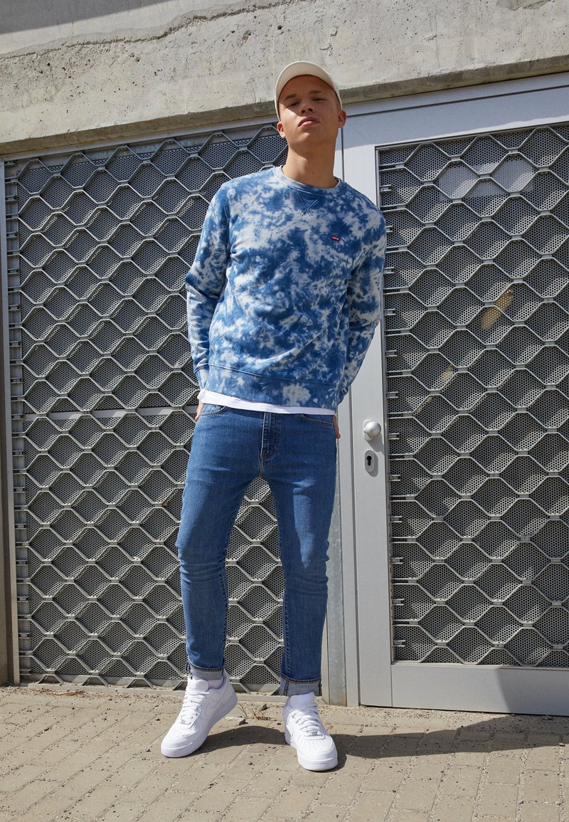 Levi's® ORIGINAL - Camisola - high low horizon blue