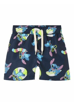 NMMMIC STITCH LONG WDI - Short de bain - navy blazer