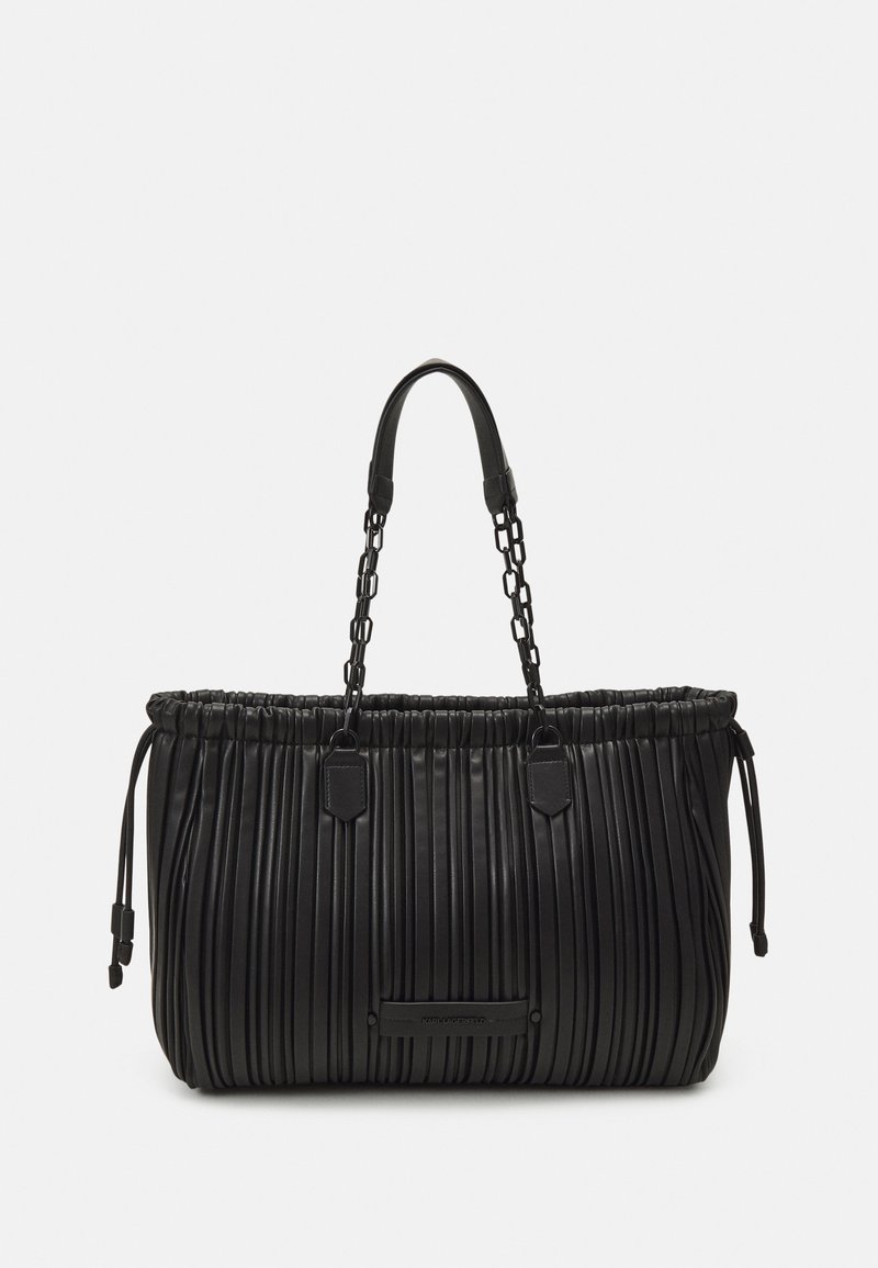 KARL LAGERFELD KUSHION TOTE - Kabelka - black