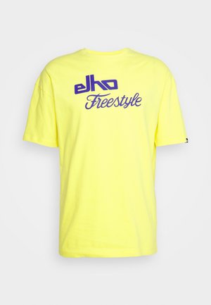ELHO FLAGSTAFF 89 UNISEX - T-Shirt print - yellow