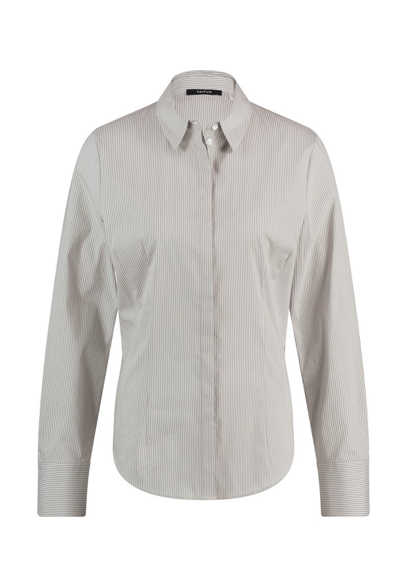 Taifun Overhemdblouse lichtgrijs Taifun Overhemdblouse lichtgrijs