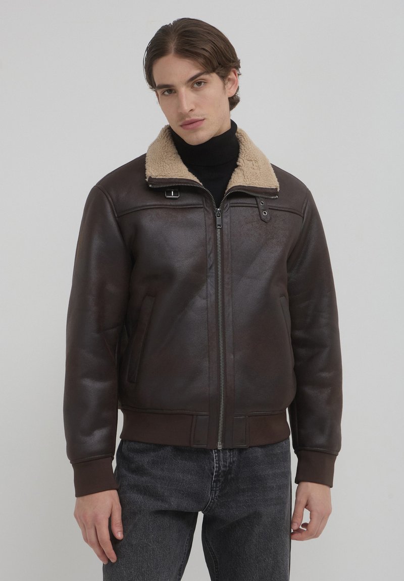 Calliope Bomberjacke - marrone