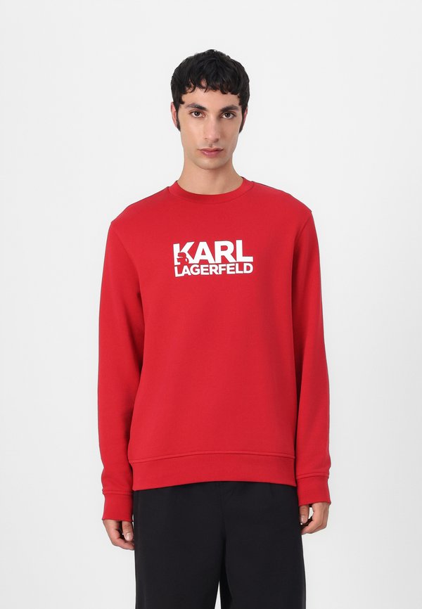 CREW NECK - Sweatshirt - chili