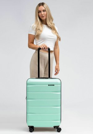 FRANKY, MUNICH 4.0 4 ROLLEN KOFFERSET 3-TEILIG MIT DEHNFALTE UNISEX - Set de valises - mint shiny