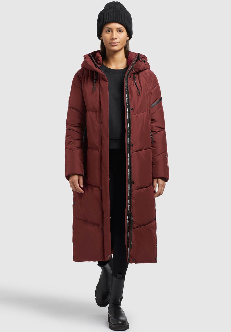 khujo SONJE Wintermantel rostrot/bordeaux