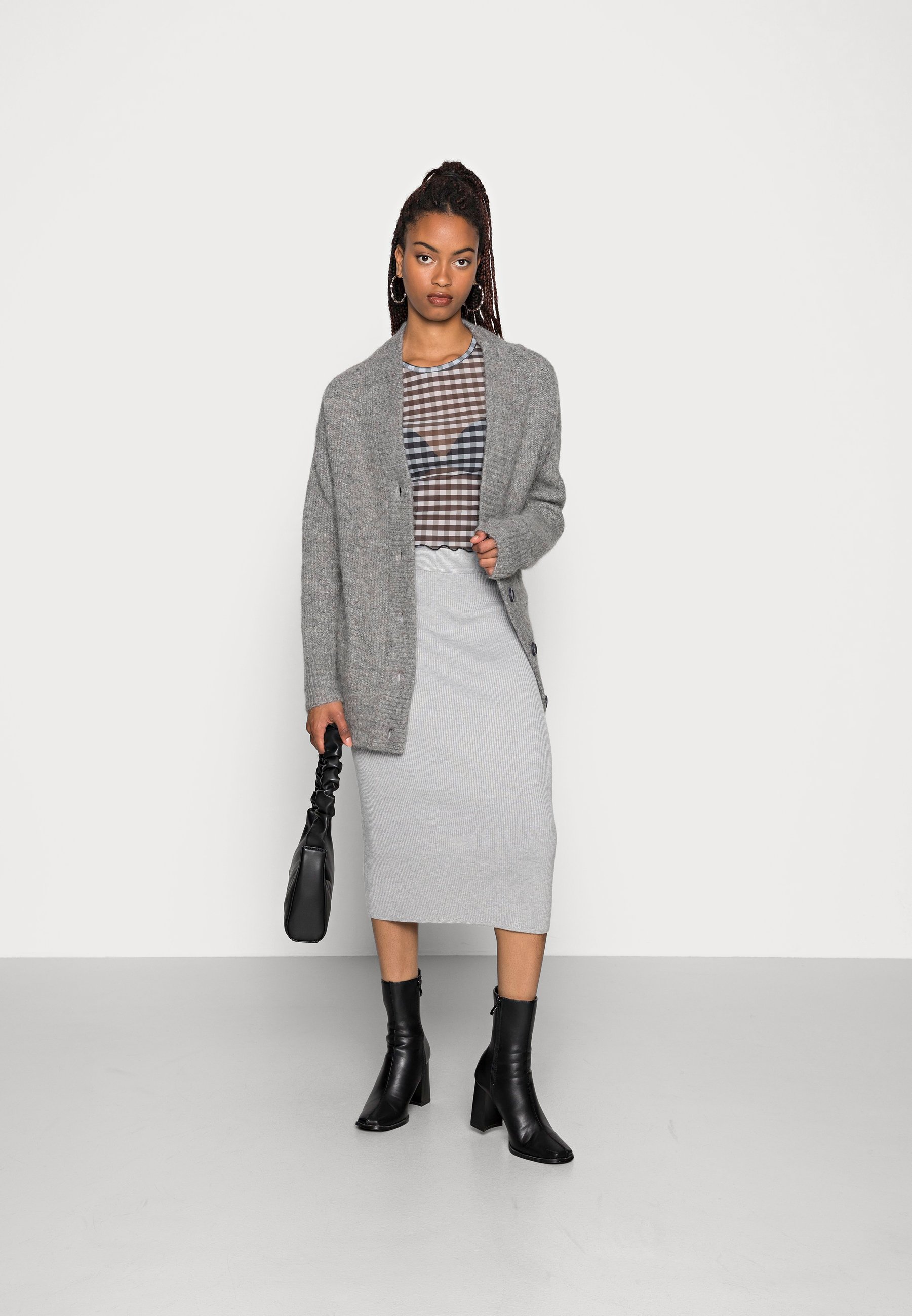 Gina Tricot AVA KNITTED SKIRT - Pencil 
