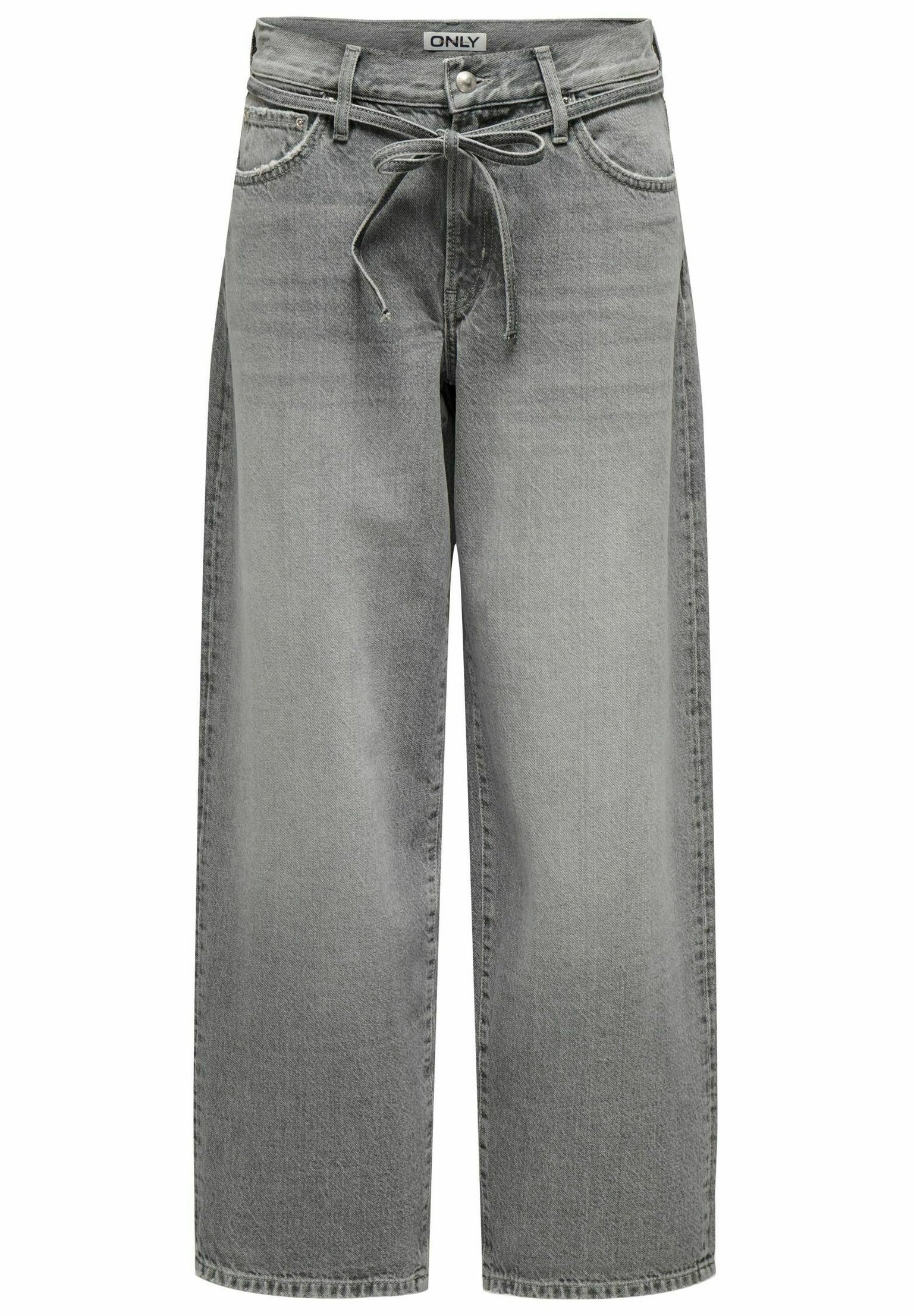 【YOURNUS】Pierre balloon wide denim pants Bershka WIDE - Wide leg/niebieski - Zalando.pl
