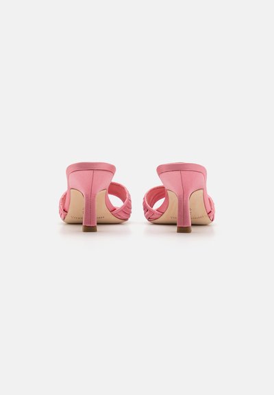 Loeffler Randall NAIMA GATHERED BAND MID HEEL MULE - Sandaler - rose