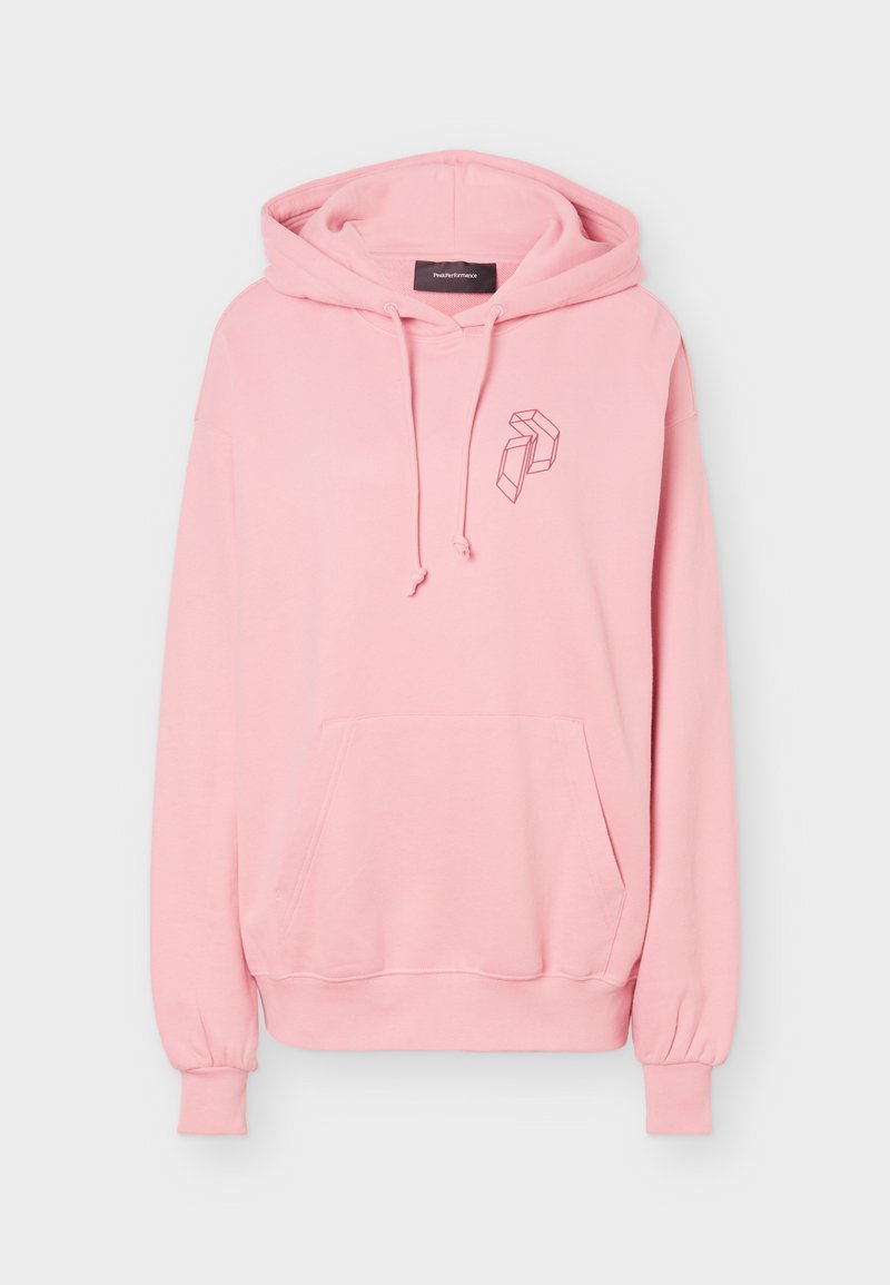 Peak Performance GRAPHIC HOOD - Hoodie - warm blush/pink - Zalando.co.uk