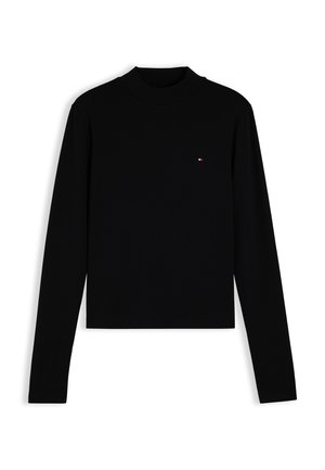 Tommy Hilfiger, SLIM CODY MOCK TEE - Longsleeve - black