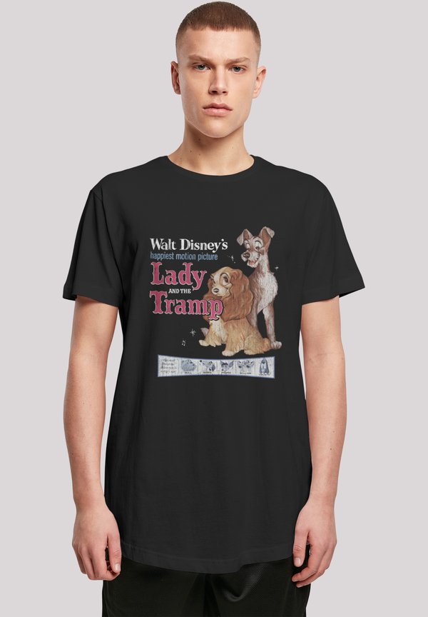 LONG CUT DISNEY SUSI UND STROLCH DISTRESSED CLASSIC POST - T-Shirt print