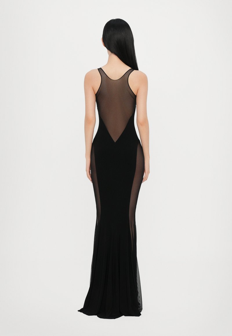 Norma Kamali LOW BACK RACER FISHTAIL GOWN - Occasion wear - black -  Zalando.co.uk