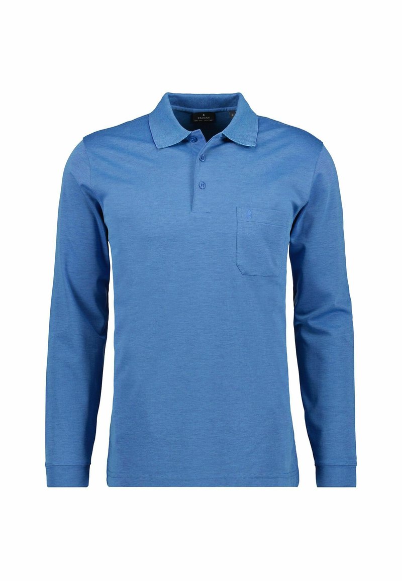 Ragman Poloshirt - blau