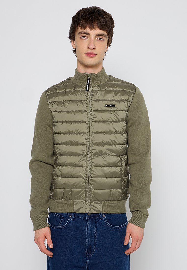 Pepe Jeans Vest olijfgroen Pepe Jeans Vest olijfgroen
