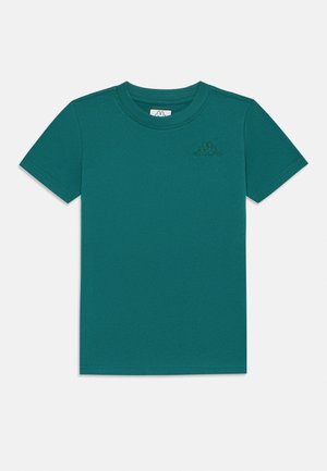 Kappa, LOGO KORPO CAFERS SLIM UNISEX - T-shirt basique - green jasper
