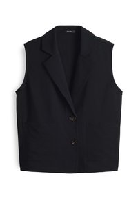BOXY RELAXED FIT - Weste - black