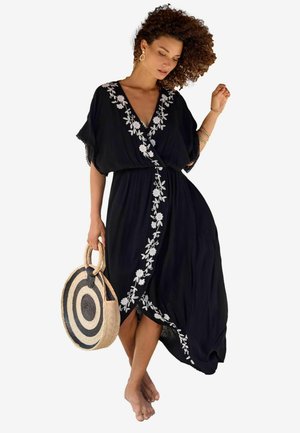 Accessorio da spiaggia - black embroidery