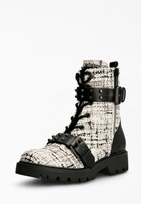 Guess Botines con cordones - grey
