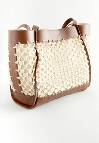 Next KNOTTED - SHOULDER REGULAR FIT - Shopping Bag - tan brown