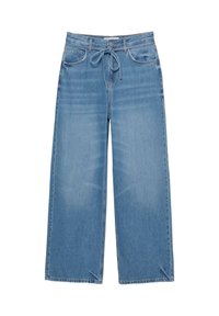 DRAWSTRING - BAGGY - Relaxed fit -farkut - blue denim