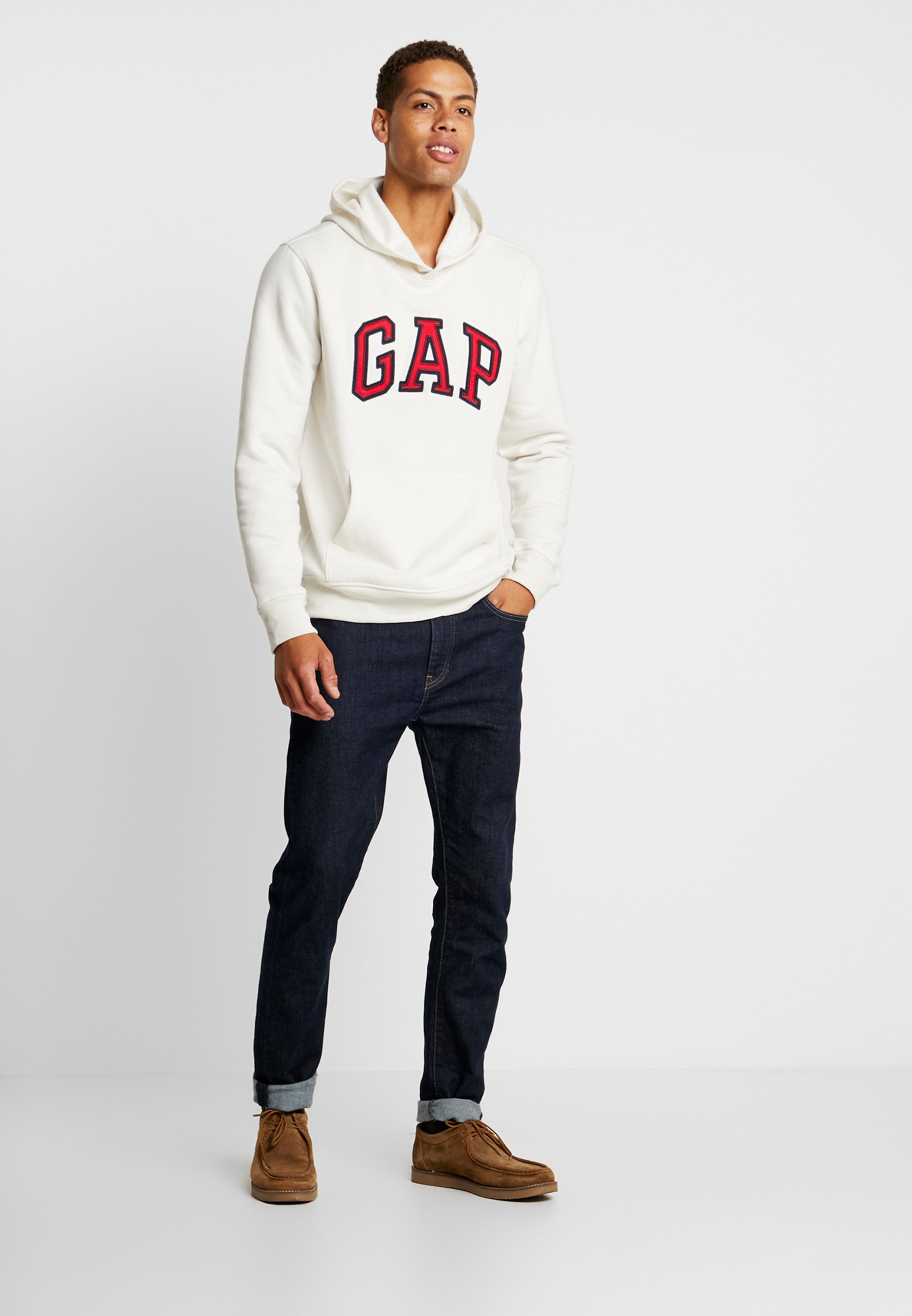 GAP ARCH Hoodie carls stone Zalando.no GAP ARCH - Hoodie - carls stone