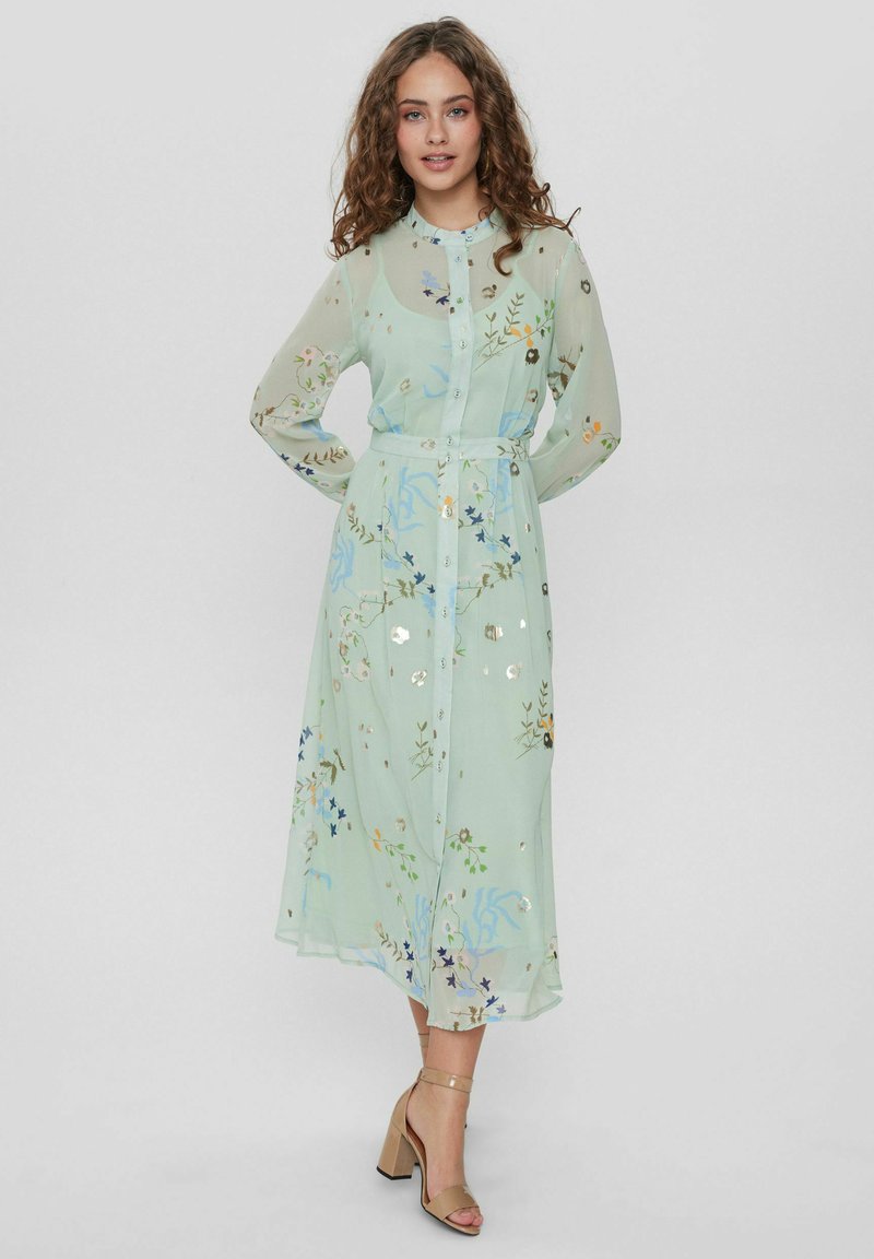 Numph Blousejurk lichtblauw Numph Blousejurk lichtblauw