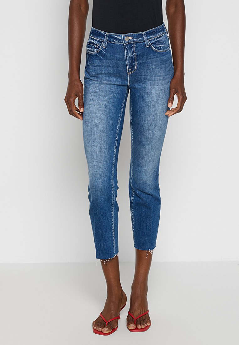 L’Agence Slim fit jeans blauw