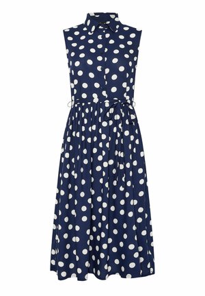 M&Co, PETITE DRESSES - Skjortekjole - navy