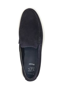 Dune London WIDE FIT BUFTON - Slip-ons - navy