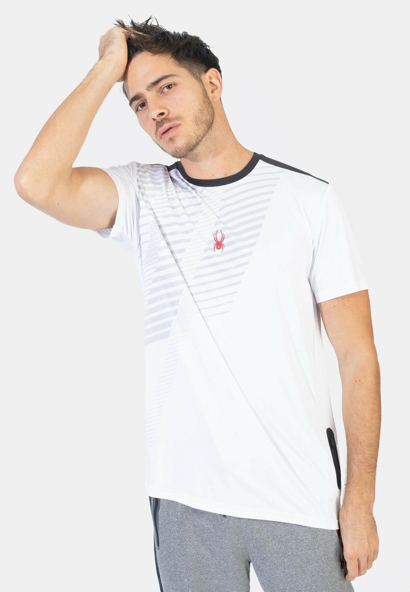 Spyder CREW - Camiseta deportiva - white