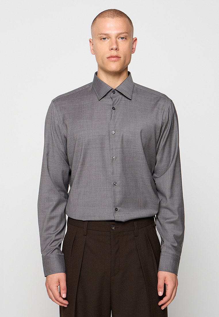 Boss Overhemd grijs